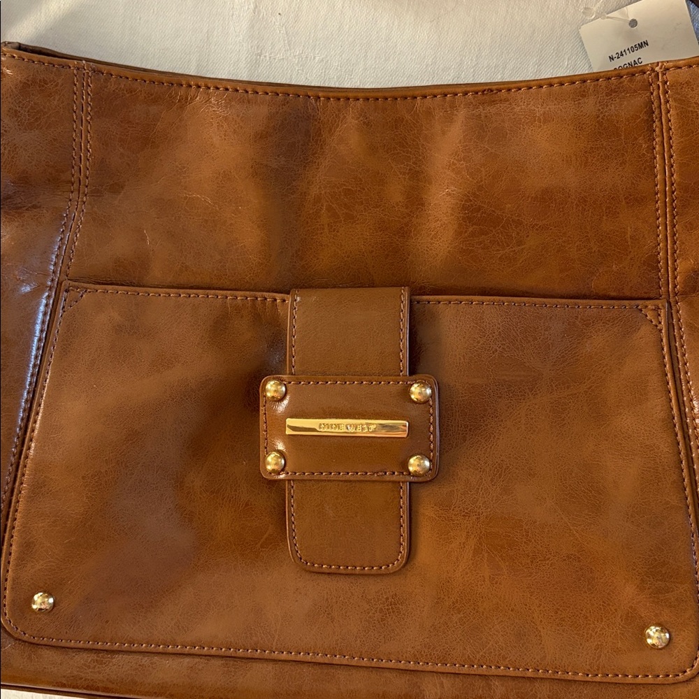 NWT Nine West beautiful brown hobo bag - Picture 12 of 12